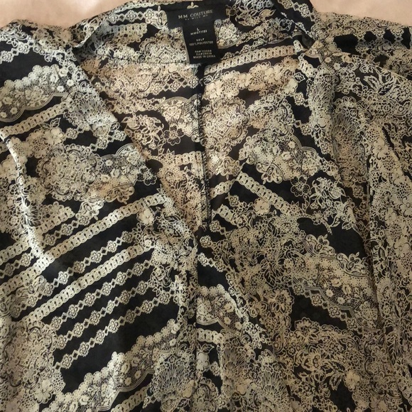 MM couture by miss me flowy shirt - Picture 2 of 10